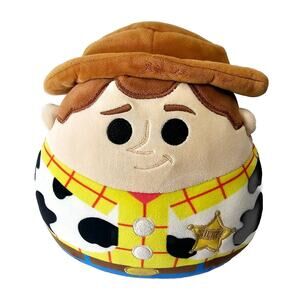 Orginal Squishmallows "Woody" Toy Story Disney 2021 VGC 8"H x 8"W Plush Sheriff